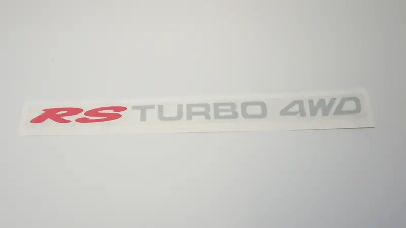 G1s1 Legacy Rs Turbo 4Wd Tailgate/Boot Sticker 8