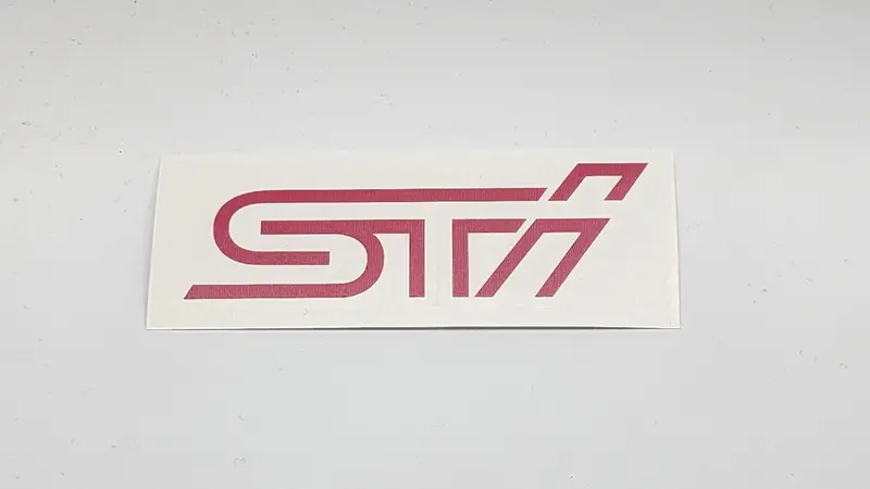 Gc8 Wrx Sti Front Bumper Lip Replica Decal 1