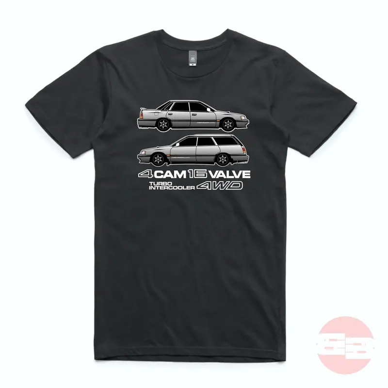 Gt Legacy - Sedan And Wagon - Design 2 - Short Sleeve T-Shirt 1