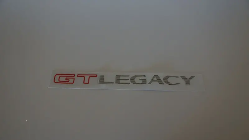 Gt Legacy Tailgate Decals 1