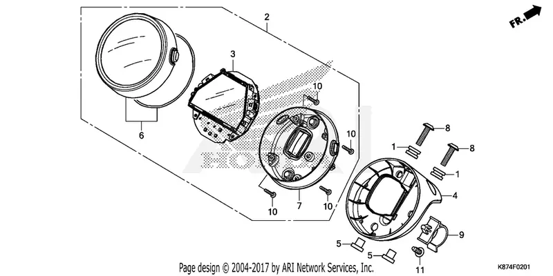 Honda Meter Stay 1