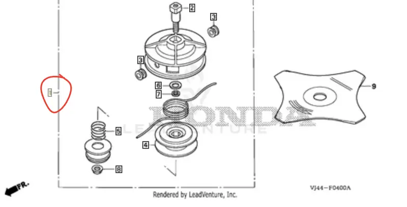 Honda Semi Matic Head Trimmer 1