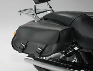 Honda Studded Saddlebag 1