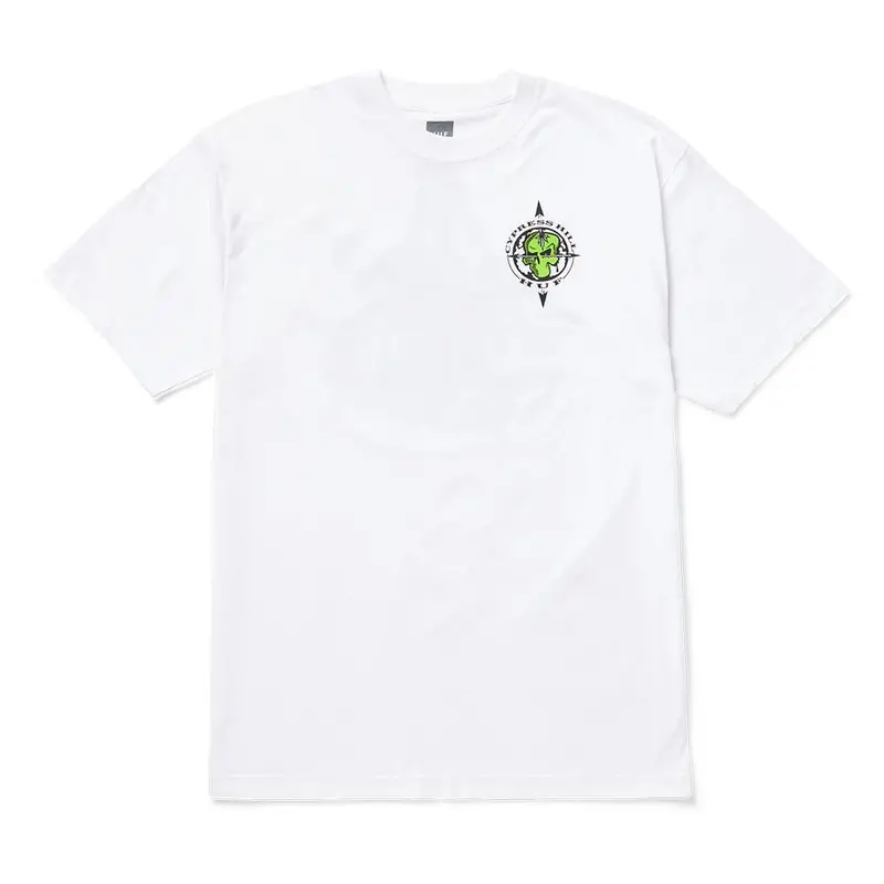 Huf X Cypress Hill Cypress Triangle T-Shirt - White 1