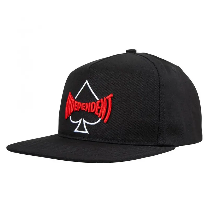 Independent Cant Be Beat 78 Snapback Cap - Black 1