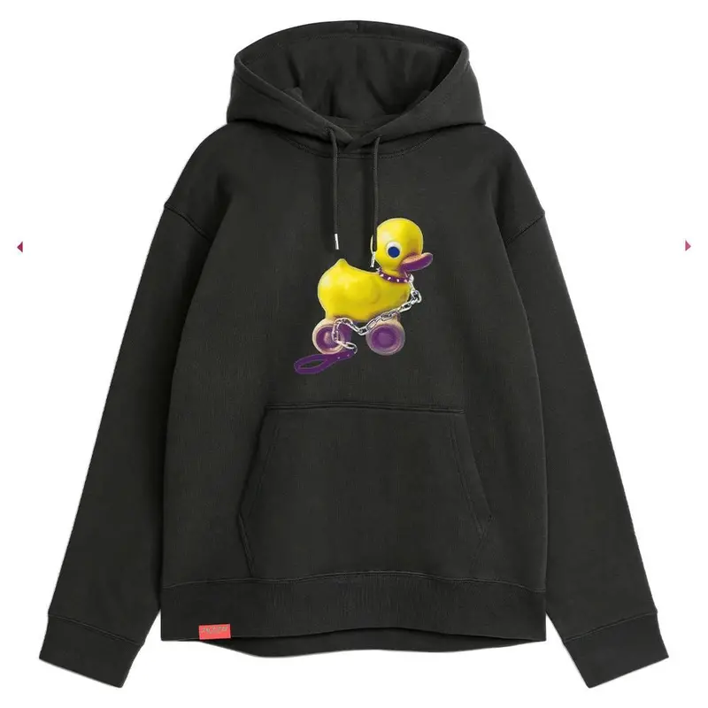 Jacuzzi Duck Pullover Hoodie - Black 1
