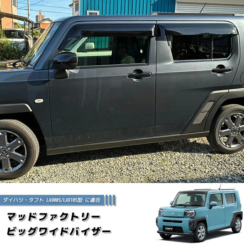 Jdm Daihatsu Taft La900s La910s Japanese Kei Car Wind Deflectors Window Visor - Rhd Parts [La900-Big-Ds] 1