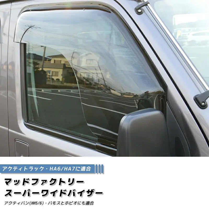 Jdm Honda Acty Truck Ha6/Ha7 Japanese Kei Truck / Mini Truck Wind Deflectors Window Visor - Rhd Parts [Ha6-Spw-Ls] 1
