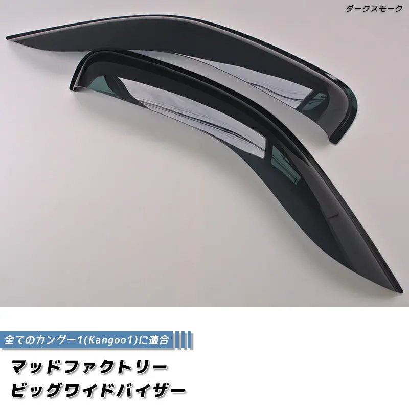 Jdm Renault Kangoo 1 Wind Deflectors Window Visor - Rhd Parts [Kng1-Big-Ds] 1