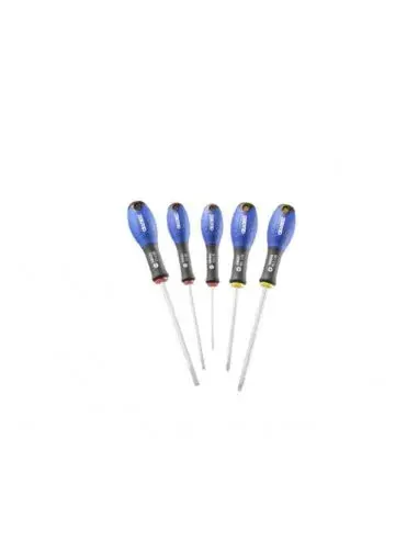 Jeu De 5 Tournevis Expert Plat Et Cruciforme Professionnels - Précision Et Durabilité 1