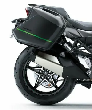 Kawasaki Hard Saddle Bag 1