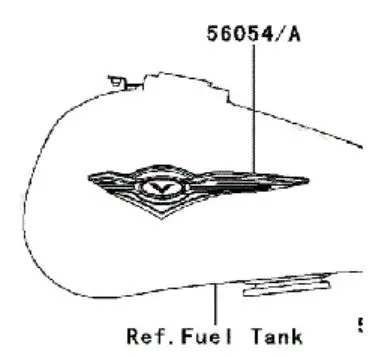 Kawasaki Lh Fuel Tank Mark 1