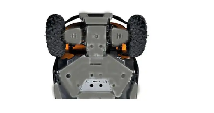 Kawasaki Skid Plate 1