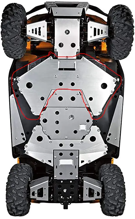 Kawasaki Skid Plate 1