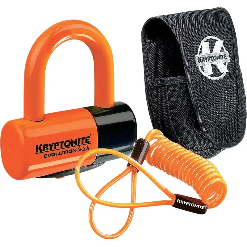 Kryptonite Evo 4 - 14Mm Disc Lock-Orange 1