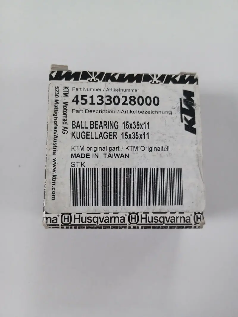 Ktm Ball Bearing 15X35x11 1