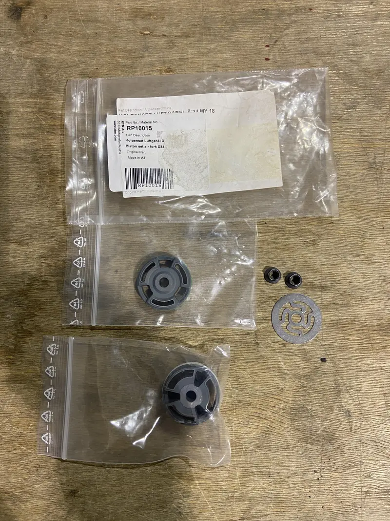 Ktm Piston Set Air Fork Kit 1