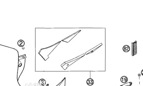 Ktm View Mask Fenders Protection Set 1
