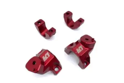 Kyb Riser Caps - Grab Bar - Top & Bottom - Red 1