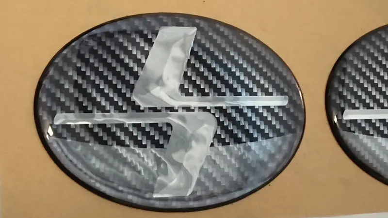 Legacy L Logo Quarter Panel Domed Badges - Pair 1
