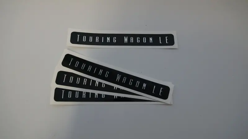 Legacy Le Touring Wagon Usdm Quarter Panel Sticker/Badges - Pair 1