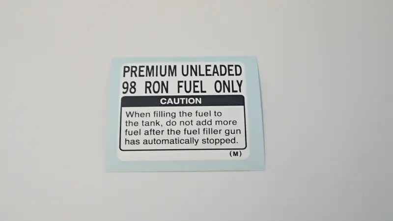 Legacy/Liberty Fuel Lid Stickers - Updated With 98 1