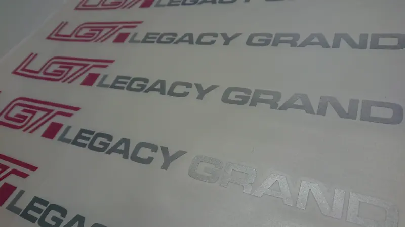 Legacy (Liberty) Grand Touring Lgt Door Decals - Extra Large - Pair 2