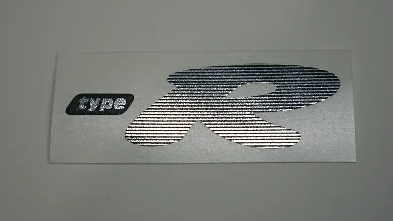 Legacy Rs Type R And Type S Rear Garnish Panel Decal/Sticker 2