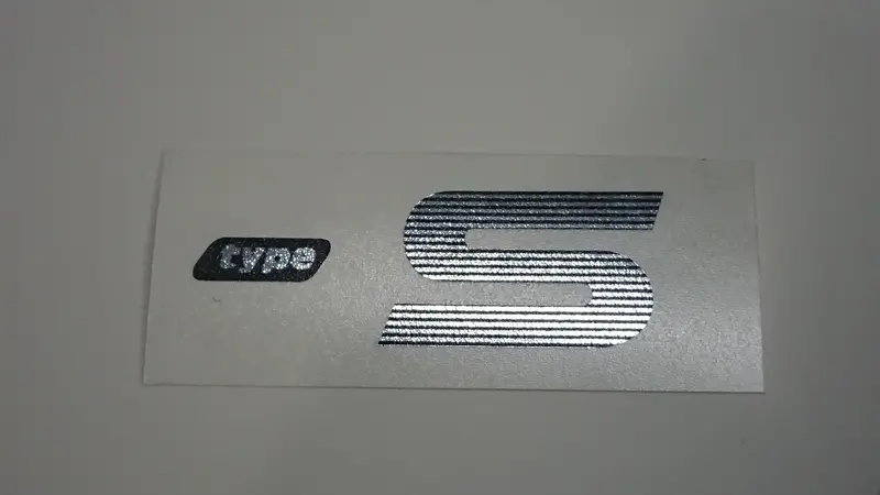 Legacy Rs Type R And Type S Rear Garnish Panel Decal/Sticker 3
