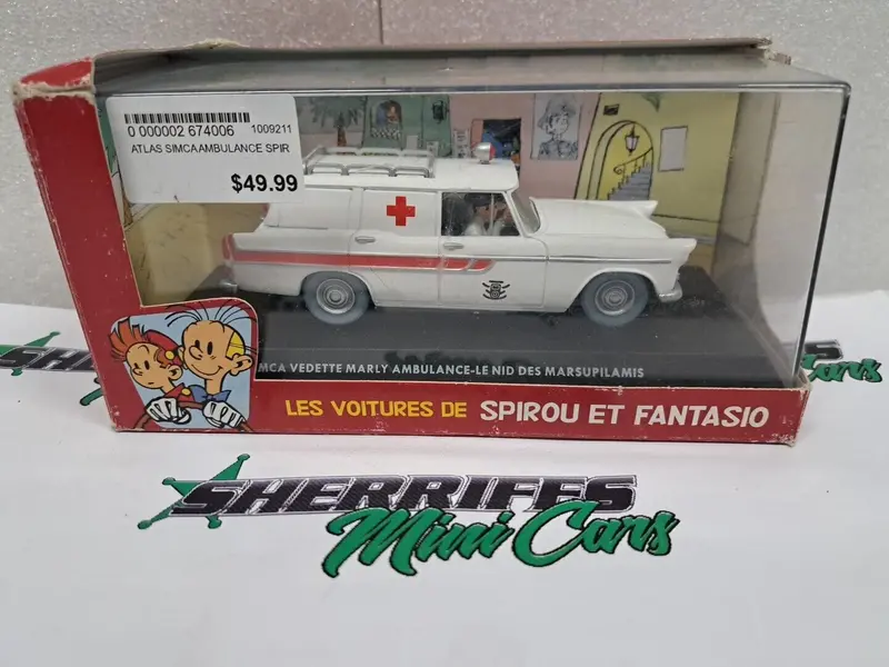 Les Voitures De Spirou And Fantasio Ambulance 1