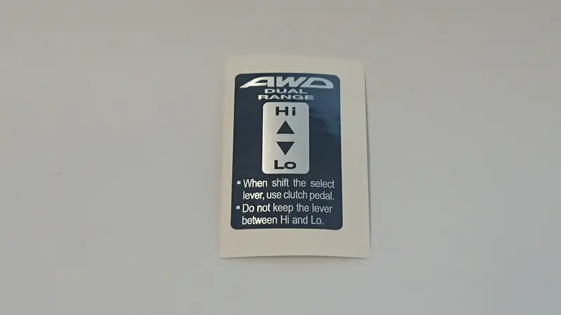 Liberty Legacy Awd Hi Lo Dual Range Cabin Sticker 1