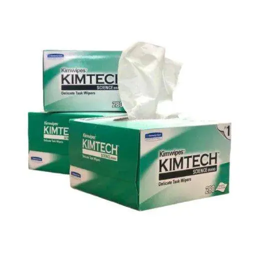 Lingette Sèche Pour Fibre Optique - Boîte De 280 Kimtech 1