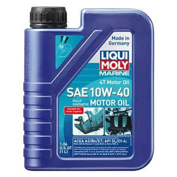 Liqui Moly Oil 4T 10W40 Marine Oil 1