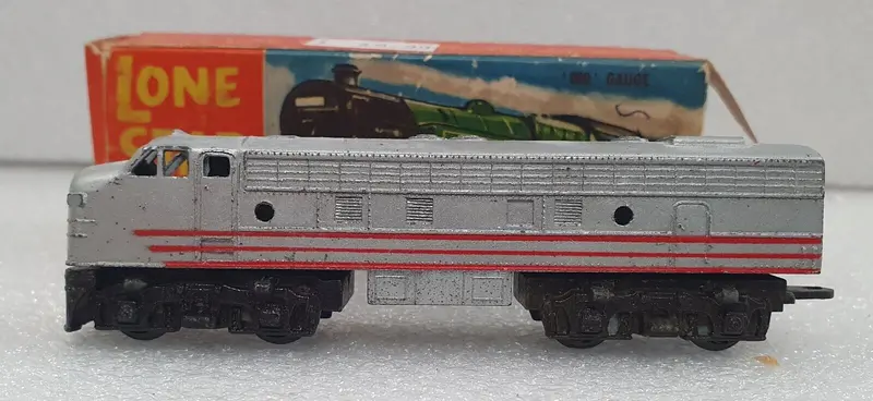 Lone Star Ooo Gauge Silver Diesel Engine 1