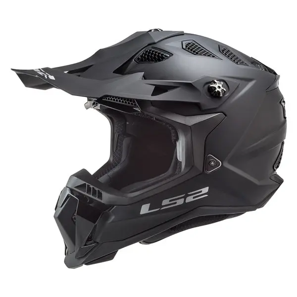 Ls2 Subverter Evo Off- Road Mx Helmet Matte Black 1