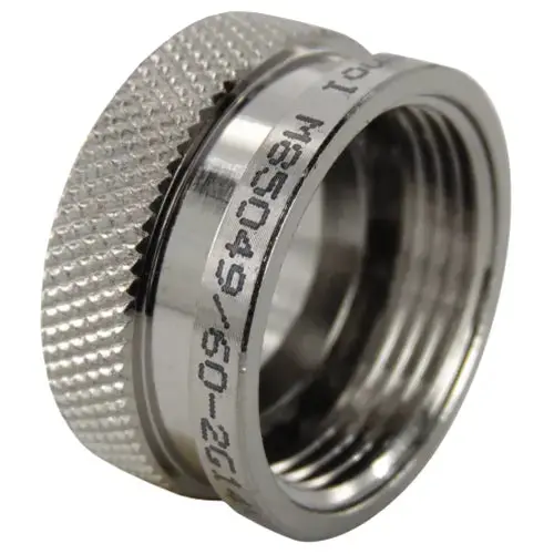 M85049/60-2G14n Mil-Spec Backshell Size 14 Electroless Nickel 1