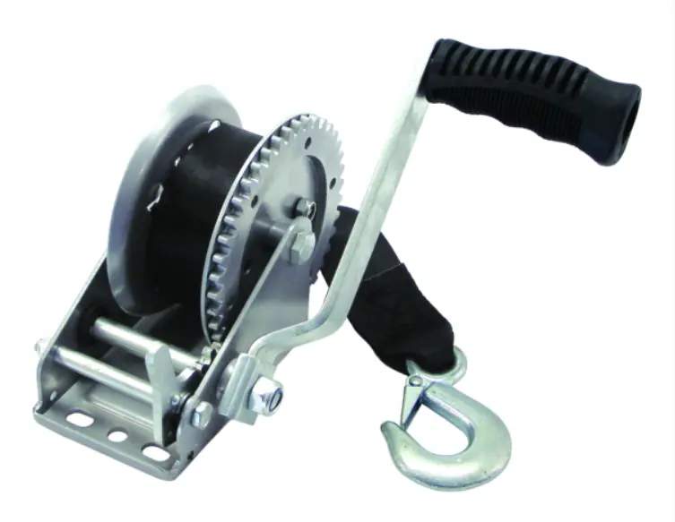 Marine Trailer Winch W/Strap 1