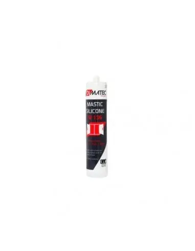 Mastic Silicone Translucide Neutre 300Ml - Haute Performance Pour Bâtiment 1