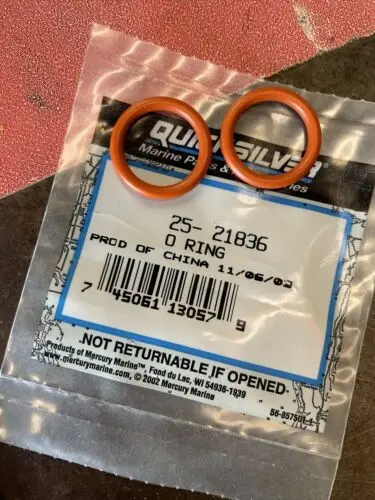 Mercury 25-21836 O-Ring 1