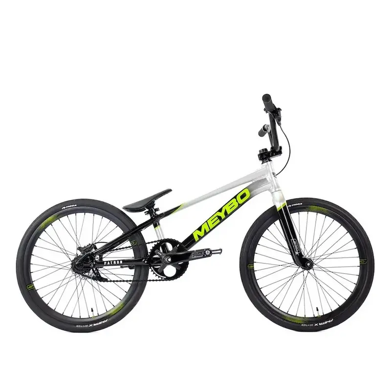 Meybo 2026 Patron Race Bike Pro 22" - Black With Grey And Lime 1