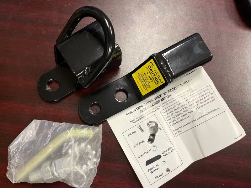 Moose Utility Hitch Atv Receiver 1