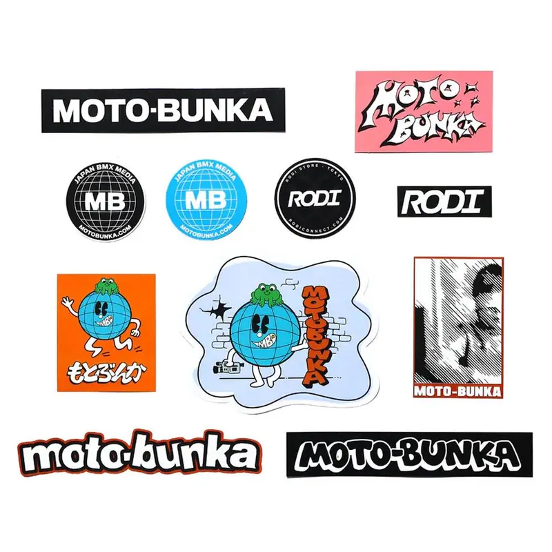 Moto-Bunka Sticker Pack 1