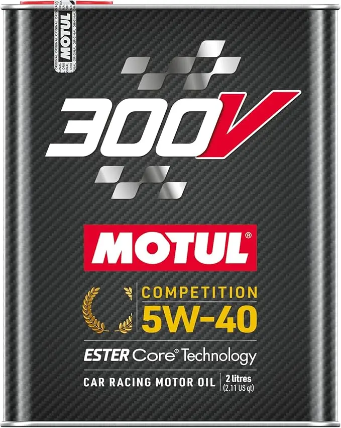 Motul 300V Synthetic Motor Oil - 2 Liters 5W40 1