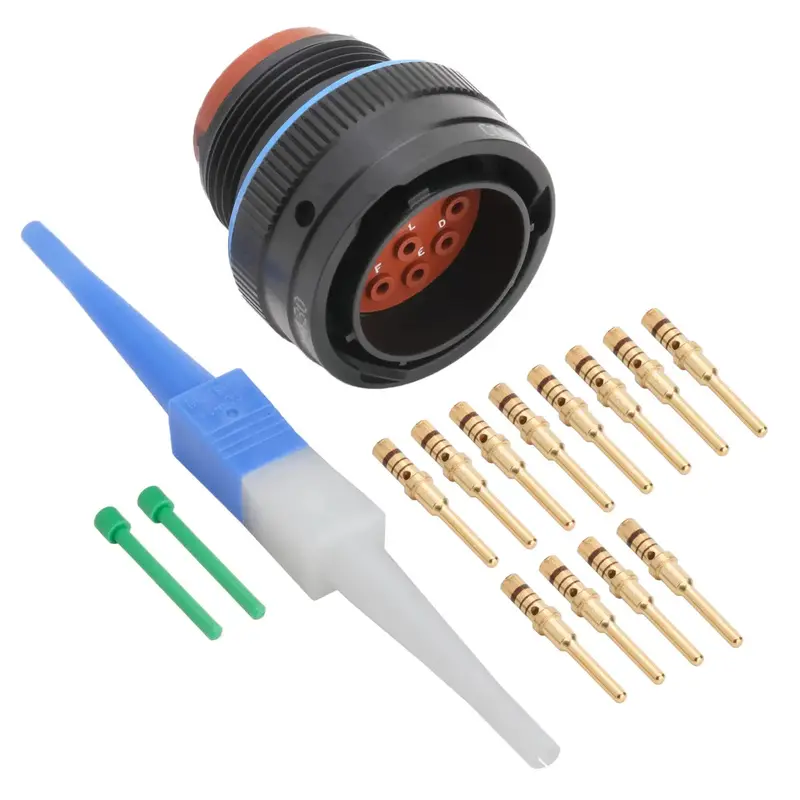 Ms3476a18-11P Mil-Spec Free Plug Connector Kit, 11-Way 1