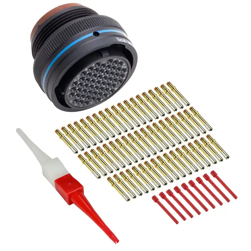 Ms3476a22-55S Mil-Spec Free Plug Connector Kit, 55-Way 1