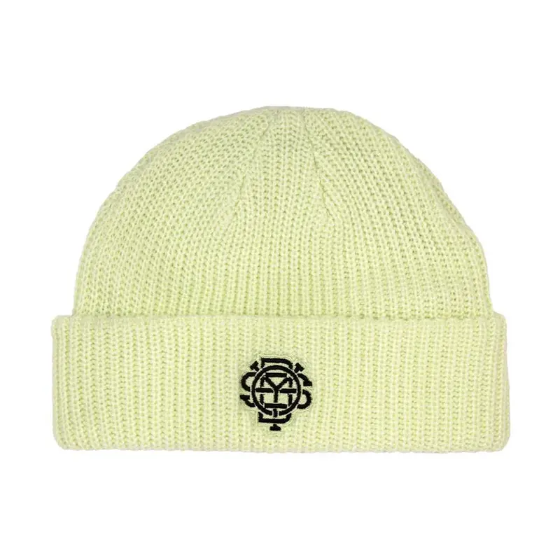 Odyssey Monogram Cable Beanie - Lime 1