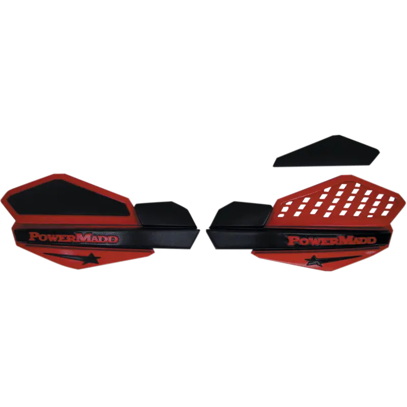 Powermadd Handguards Red/Black 1