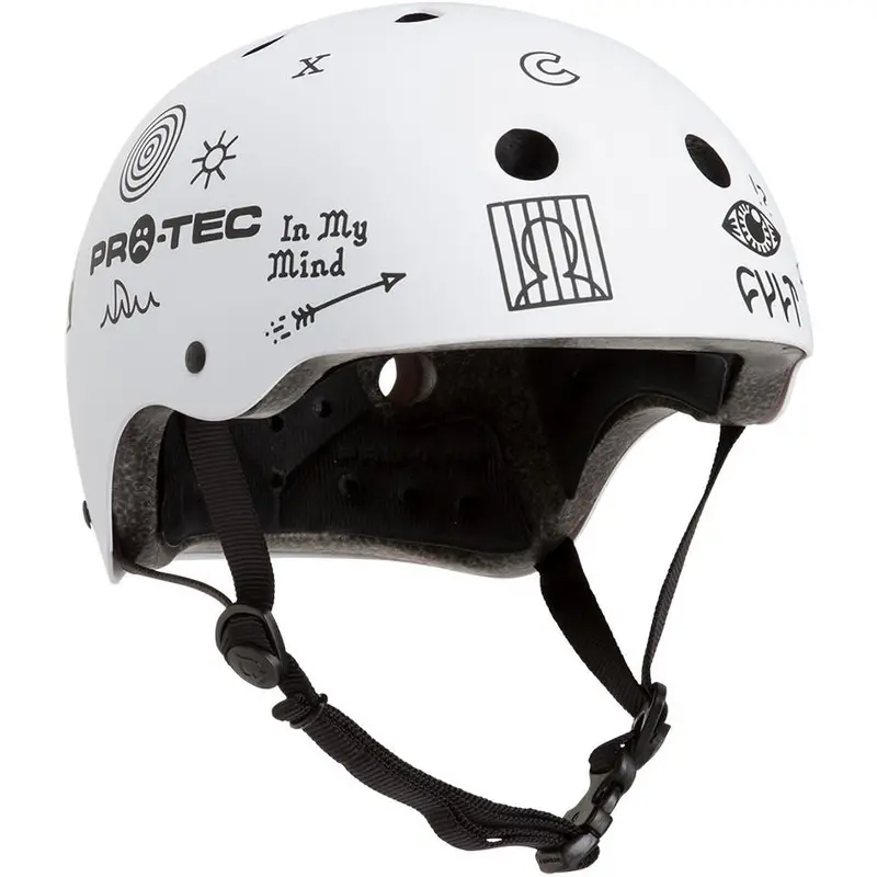 Pro-Tec Classic Cult Helmet - Matte White 1