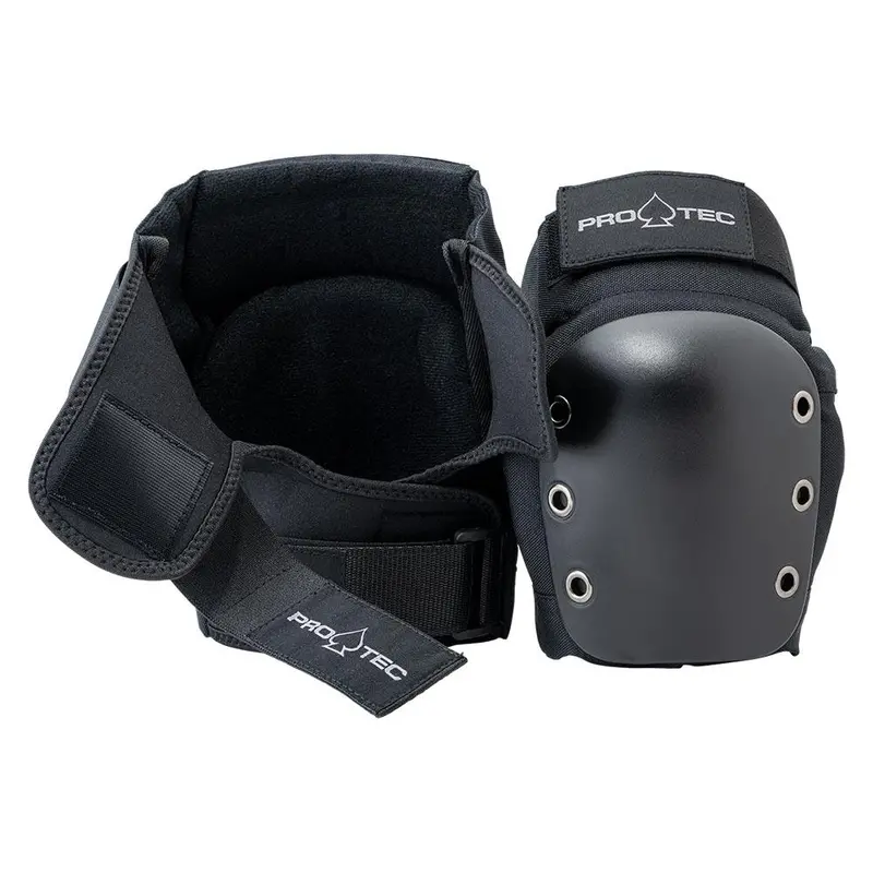 Pro-Tec Pads Street Adult 3-Pack Pad Set Open - Black 2