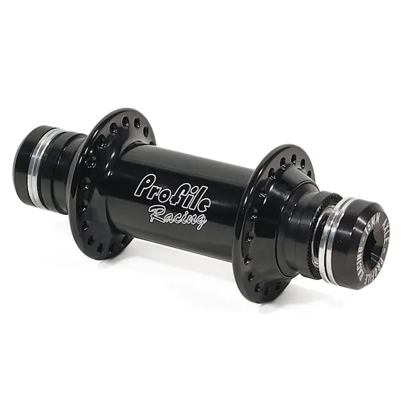 Profile Elite "15/20" 36H Front Hub - Black 1